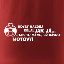 Zahradník - kdyby každej dělal jak já, tak to máme už dávno hotový