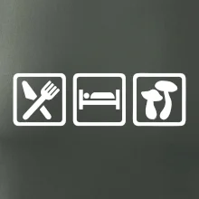 Eat Sleep Houbaření