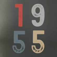 Vintage číslice 1955