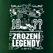 Zrození legendy pro chemika