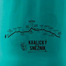 Profil kopců - Kralický Sněžník