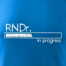 In progress titul RNDr. doktor / doktorka přírodních věd