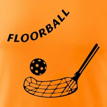 Floorball nápis šikmo