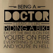 Being a doctor - bike