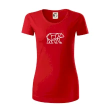 Geometrie lední medvěd chodící