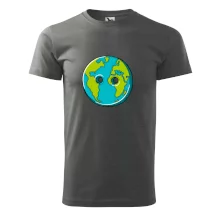 Planeta země knoflík (Pecka design)