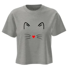 Kočka - srdce místo nosu