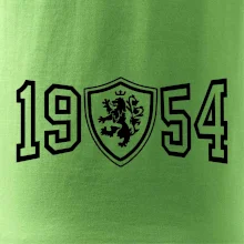 Narozeninový motiv - znak - 1954