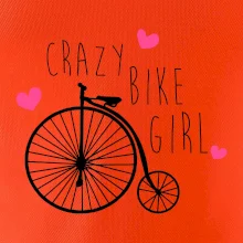 Crazy bike girl