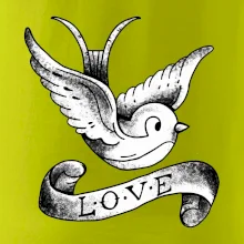 Love holubice - kreslená