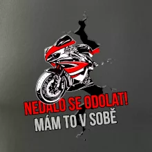 Nedalo se odolat, mám to v sobě silniční motorka