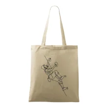 Lezecká stěna jedním tahem