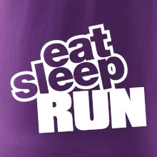 Eat sleep run velké