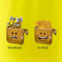 Před výplatou po výplatě  (Pecka design)