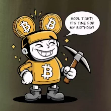 Hodl tight, it's time for my birthday!