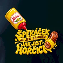 Špekáček je jen záminka jak jíst hořčici