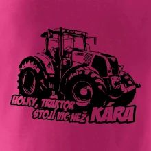 Holky, traktor stojí víc než kára