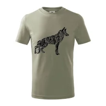 Německý ovčák - tattoo