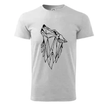 Geometrie - vlk - vyjící