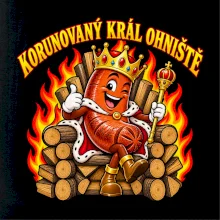 Korunovaný král ohniště