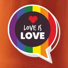 Love is love bublina