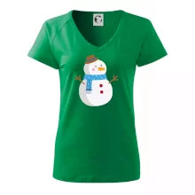 Sněhulák se šálou