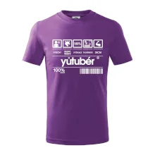 Čárový kód - youtuber