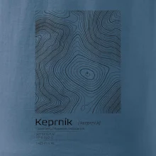 Keprník - vrstevnice v obdélníku