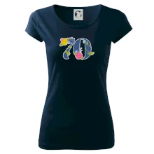 Květinové číslo kreslené - 70