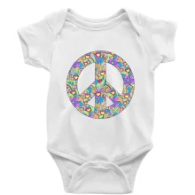 Peace symbol mandela