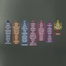 Seznam vyjmenovaných slov