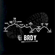 Profil kopců - Brdy