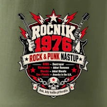 Ročník 1976 rock a punk