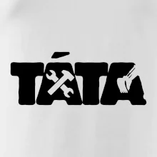 Táta nápis - bagrista