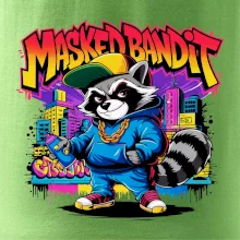 Mýval - masked bandit grafitti