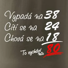Vypadá, cítí se, chová se - 80 let
