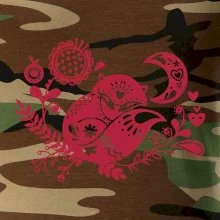 Folklor - liška spící