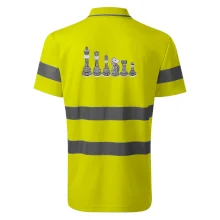 Šachové figurky v řadě - kreslené