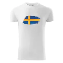 Švédská vlajka kreslená