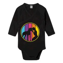 Retro kruh - boxer a dívka