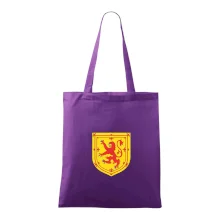 Skotský lev na hrudi