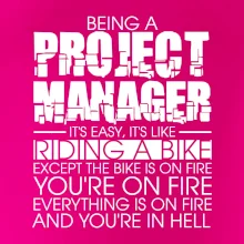 Being A Project Manager - bike