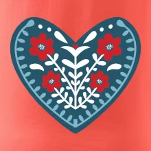 Folklor - srdce modré plné