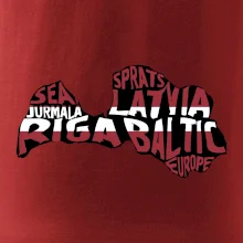 Mapy - názvy měst - Lotyšsko