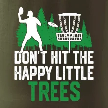 Disc golf happy little trees
