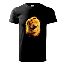 Obrázek polotón Čau-čau sedící