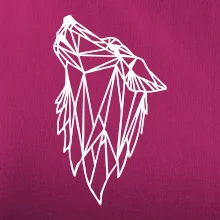 Geometrie - vlk - vyjící