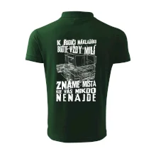 K řidiči náklaďáku buďte vždy milý