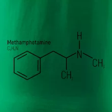 Molekulární struktura Metamfetamin