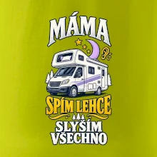Máma spím lehce slyším všechno rodinná alkovna